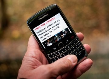 BlackBerry permitirá compartir música entre sus usuarios