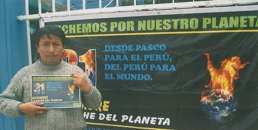 La Noche del Planeta 2011: singular campaña ecológica es iniciada en Cerro de Pasco