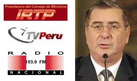 TV Perú y Radio Nacional pasan desde hoy a ser parte de la PCM