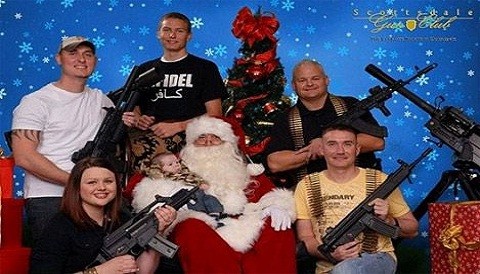 Las armas, un regalo muy popular en los Estados Unidos por Navidad