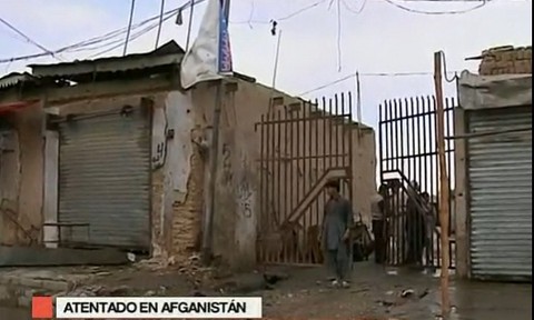 Unas doce personas fallecieron en dos atentados terroristas en Afganistán