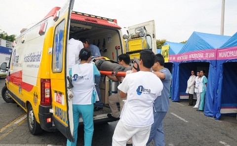 Presentan programa para Prevención de Riesgos ante emergencias en Lima - Salud 2012