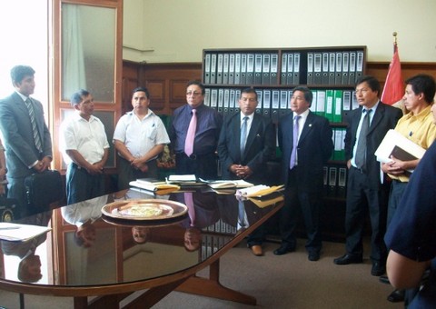 Alcalde Nicolás Risco y autoridades del distrito de Pallasca participaron en lanzamiento del programa Gestores para el Desarrollo Local