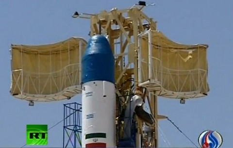 Irán lanza al espacio su tercer satélite