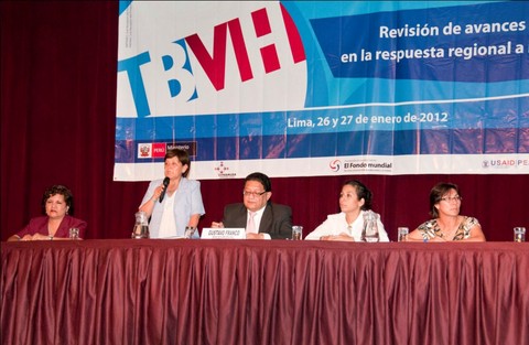 Gobiernos regionales coordinan acciones para erradicar TBC y VIH