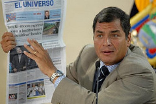 Ecuador: Presidente Correa actúa con inmadurez según el abogado de 'El Universo'