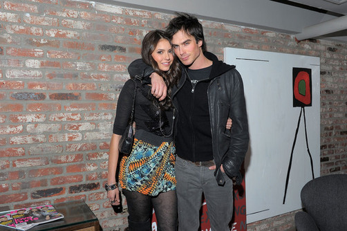 Ian Somerhalder y Nina Dobrev inseparables