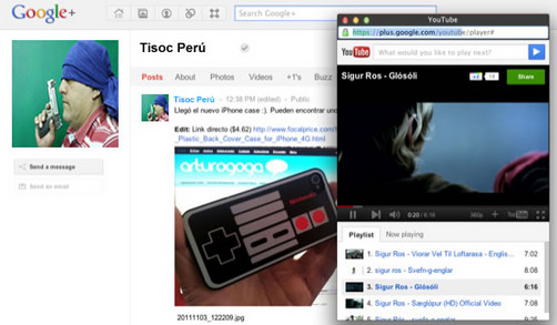 Youtube se integra a Google+