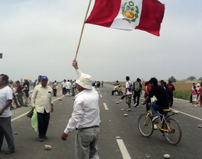 Desbloquean Panamericana Sur en Cañete