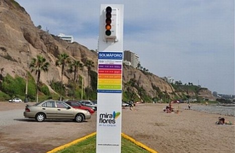 'Solmáforo' medirá la radiación para bañistas en Miraflores