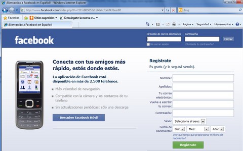 Nuevo Timeline de Facebook no será accesible desde Internet Explorer 7