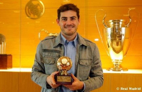 Iker Casillas es el mejor portero del 2011