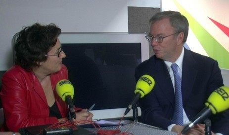 Eric Schmidt, Presidente de Google: 'Internet es una fuerza democratizadora'