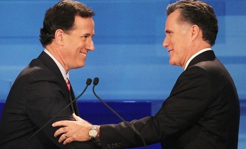 Romney alcanza a Santorum antes de decisivo caucus de Ohio