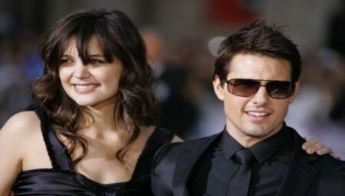 Katie Holmes y Tom Cruise en traje de baño (fotos)