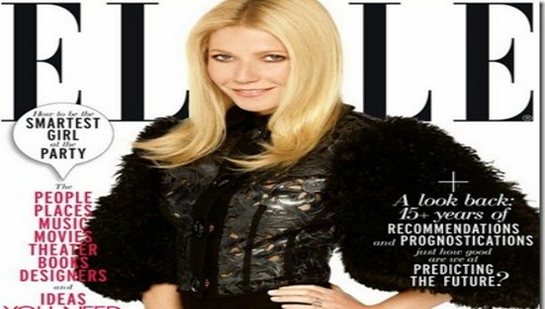 Gwyneth Paltrow posó para la revista ELLE