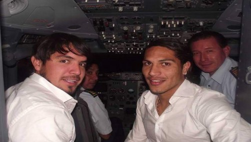 Vargas y Guerrero dejaron huella en el avión presidencial