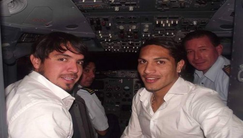 Vargas y Guerrero dejaron huella en el avión presidencial