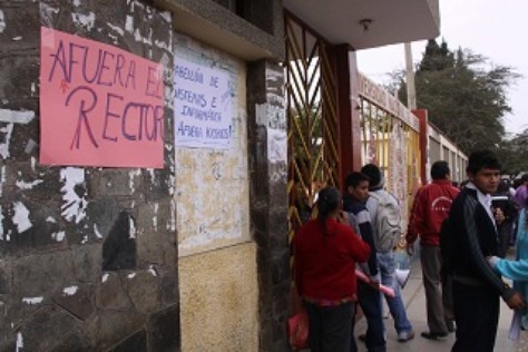 Chimbote: Alumnos serán investigados por toma de Universidad Nacional del Santa