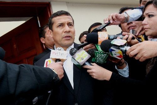 Ollanta Humala confía en el trabajo de la Comisión de Ética