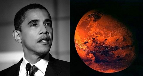 La Casa Blanca rechazó versión sobre supuesta tele transportación de Obama a Marte