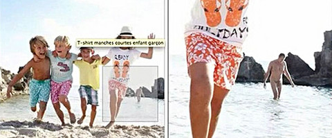 Hombre desnudo arruinó campaña publicitaria para niños