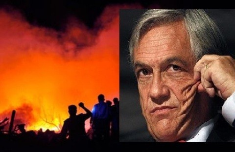Sebastián Piñera sobre incendios forestales: 'Son actos terroristas'