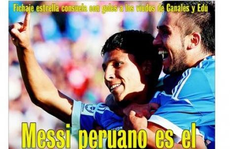 Llaman el 'Messi peruano' a Raúl Ruidíaz