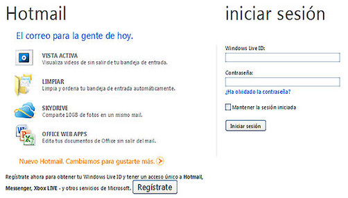 Hotmail es el correo electrónico más popular del mundo