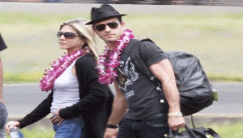 Jennifer Aniston y Justin Theroux de vacaciones en Hawaii