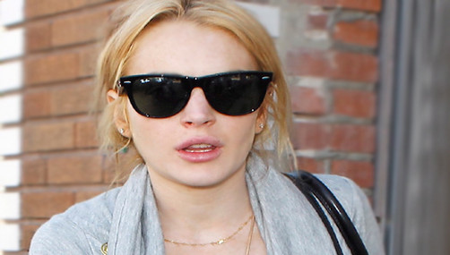 Lindsay Lohan caída en picada en Chateau Marmont