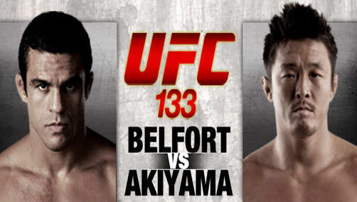 UFC 133: vea el pesaje entre Belfort vs Akiyama
