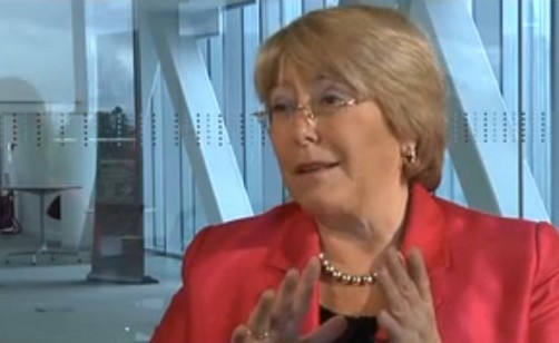 Michelle Bachelet expresó su dolor por víctimas de accidente aéreo