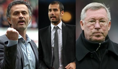 Guardiola, Mourinho y Ferguson compiten por el título a mejor entrenador del año