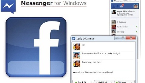 Crean Facebook Messenger para Windows 7