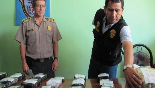 Ica: Incautan 58 kilos de drogas