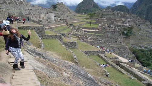 Fotos: Tilsa Lozano luce sexy en Machu Picchu