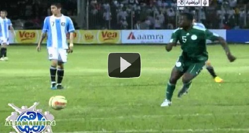Video: Argentina venció a Nigeria (3 - 1) en duelo amistoso