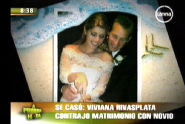 Viviana Rivas Plata se casó con su novio Bruce en Chiclayo