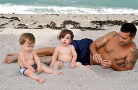 Ricky Martin llegaría al Perú con sus hijos
