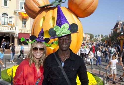 Heidi Klum se divierte en Disneyland (Foto)