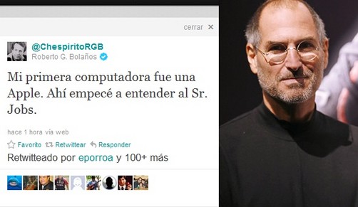 Chespirito también comentó sobre la muerte de Steve Jobs