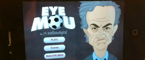 Lanzan videojuego 'Pícale el ojo a José Mourinho'