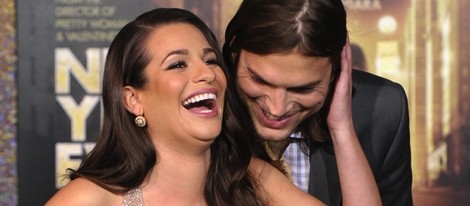 Ashton Kutcher olvida a Demi Moore con Lea Michele