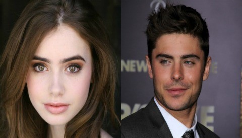 A Lily Collins no le importa ser vista con Zac Efron