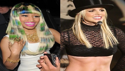 Britney Spears apoya a Nicki Minaj