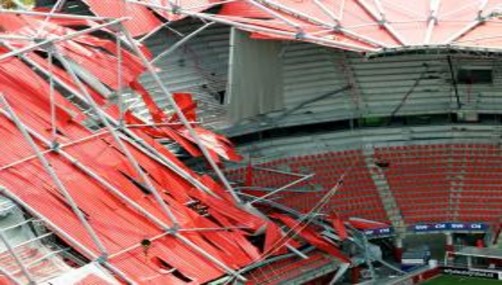 Holanda: Derrumbe en estadio deja un muerto y 14 heridos