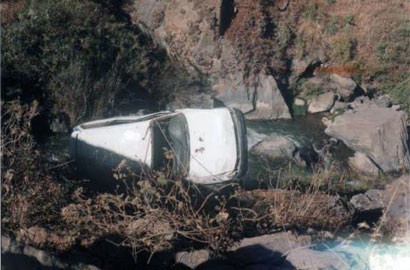 Tarma: Accidente vehicular dejó un policía muerto