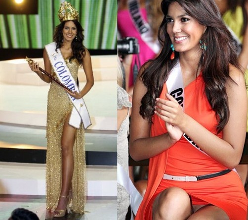 Miss Colombia mostró su parte íntima sin darse cuenta