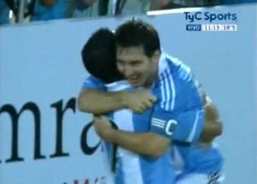 Video: Mira la súper jugada de Messi con la selección argentina